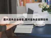 嘉兴龙头企业排名,嘉兴龙头企业排名榜
